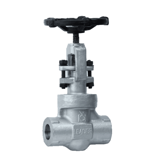 Fcs010 Forged Steel Globe Valve Welded Bonnet Class-1500 (Socket Weld/ Screwed) - Color: Silver