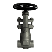 FCS023 Forged Steel Globe Valve Welded Bonnet Class-2500 (Socket Weld/ Butt Weld)