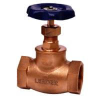 GM008 Gun Metal / Bronze Globe Valve PN-16 (Screwed)
