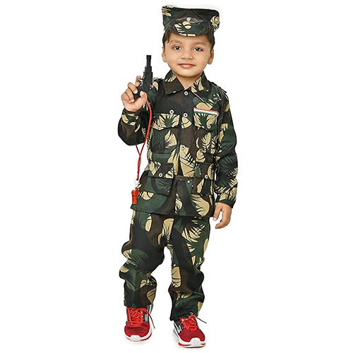 Kids Boys Army Dress Set