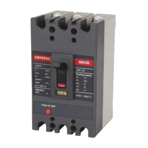 Black Three Pole Circuit Breaker