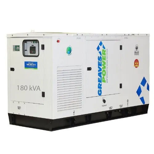 White 180 Kva Greaves Diesel Power Generator