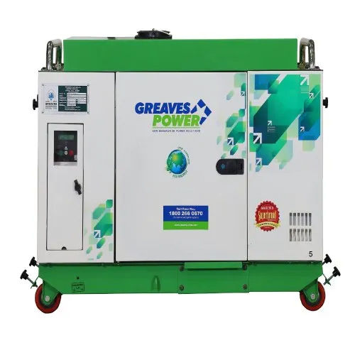 Green 5 Kva Greaves Power Portable Diesel Generator