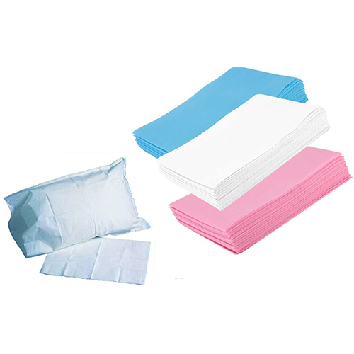 DISPOSABLE BEDSHEET AND PILLOW