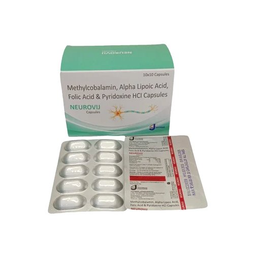 Methylcobalamin Alpha Lipoic Acid Folic Acid Pyridoxine HCI Capsules