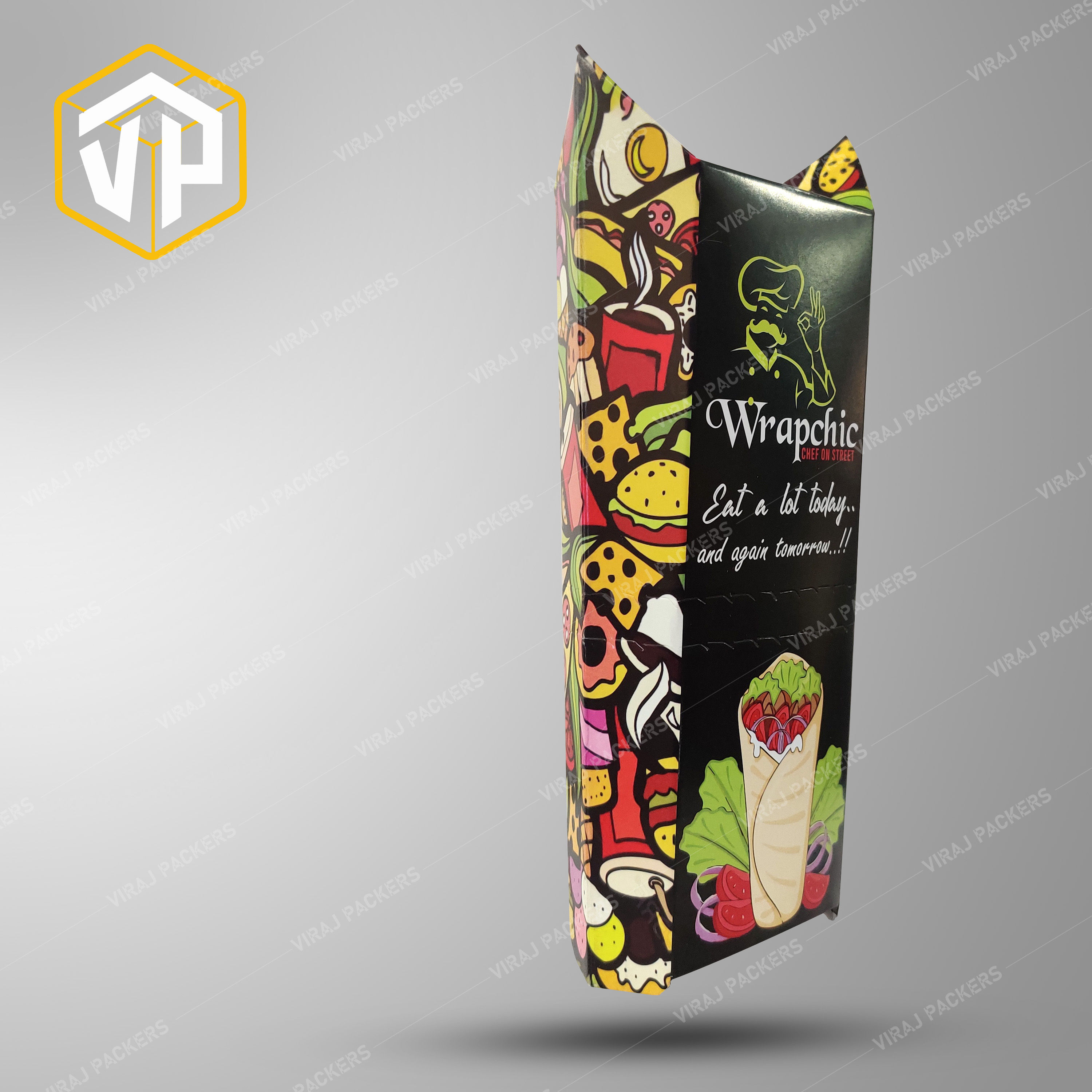 Wrap Roll Packaging Box / Frankie's Packaging Box