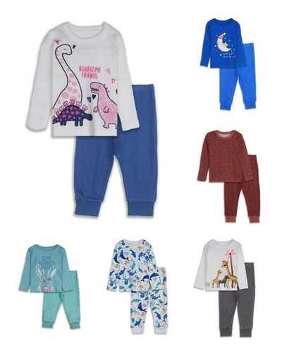 DUNNES GIRLS PRINTED PYJAMA SET