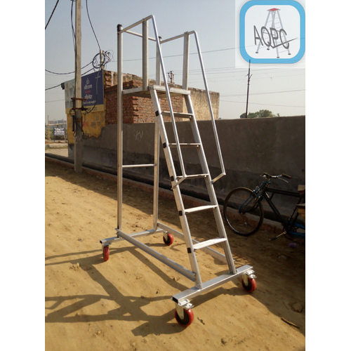 Aluminium Trolley Ladder