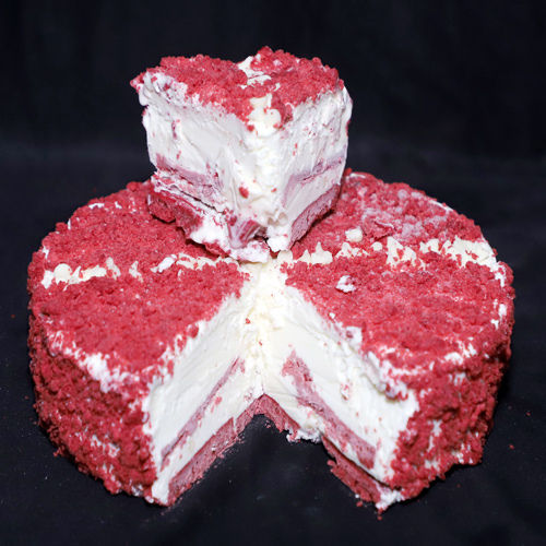 Red Velvet Ice Cream Cake