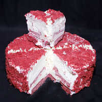 Red Velvet Ice Cream Cake - Physical Form: Powder