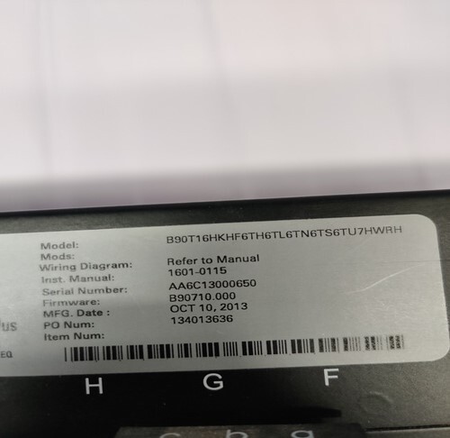 GE MULTILIN B90T16HKHF6TH6TL6TN6TS6TU7HWRH BUS DIFFERENTIAL SYSTEM ( NEW OPEN BOX )