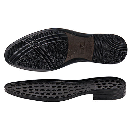 Black Modern Polyurethane Mens Shoes Sole