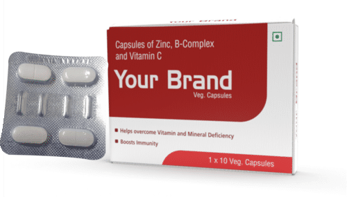 Zinc With B-Complex And Vitamin C Veg Capsule