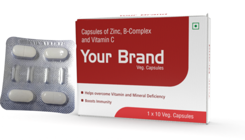 Zinc With B-Complex And Vitamin C Veg Capsule