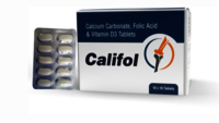 Calcium Carbonate With Foil Acid And Vitamin D3 Tablet