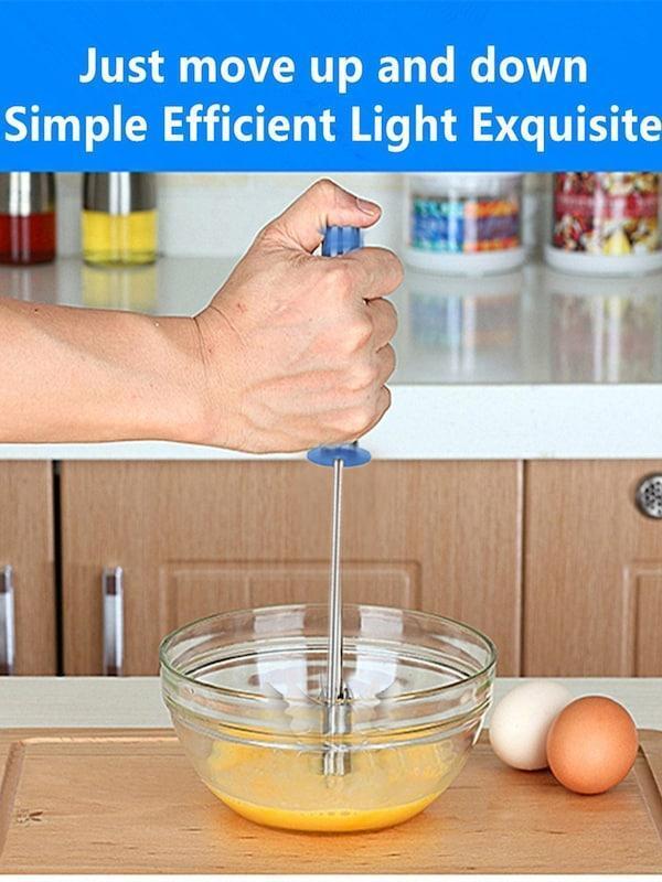 STAINLESS STEEL MIXI EGG  LASSI  BUTTER MILK MAKER (0191)