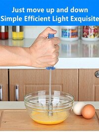 STAINLESS STEEL MIXI EGG  LASSI  BUTTER MILK MAKER (0191)