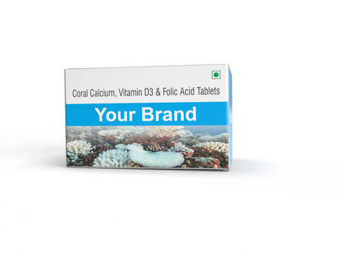 Coral Calcium With Vitamin D3 And Folic Acid Tablet