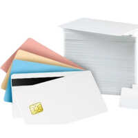 Multicolor Plastic Cards - High-quality Pvc, 85 Mm X 54 Mm Size | Durable Smart Cards For Id, Access, And Loyalty Applications