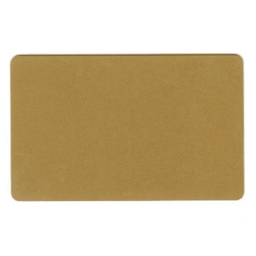 Gold Plastic Card