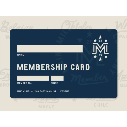 Plastic Membership Cards