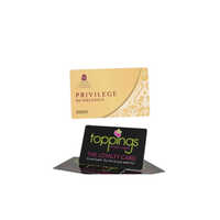 Loyalty Privilege Cards - Pvc Plastic, 85mm X 54mm | Smart Card Feature, Commercial Use, Warranty Included