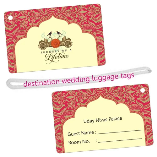 Destination Wedding Luggage ID Tag
