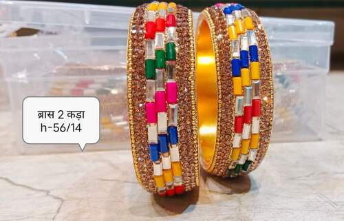 Designer Brass Kada