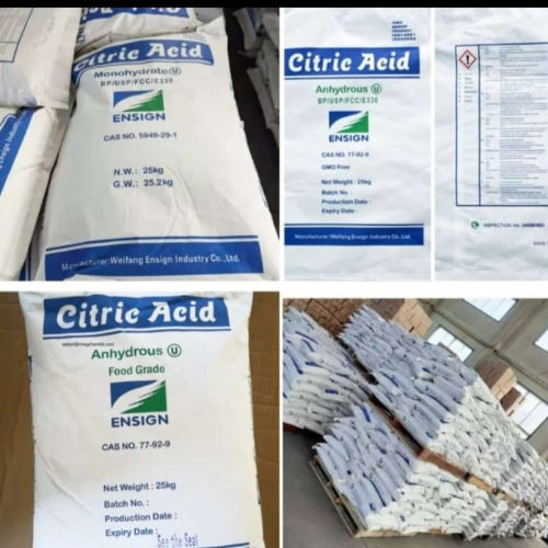 Citric Acid - Cas No: 77-92-9