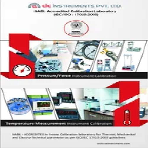 Pressure and Force Parameter Calibration सेवाएं