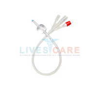 Silicon Foley Balloon Catheter - Color: Transparent