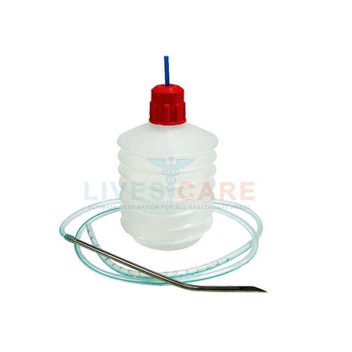 Transparent Mini Close Wound Suction Unit