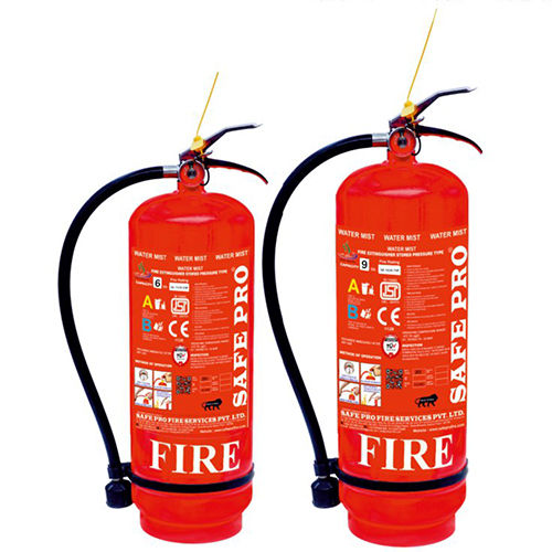 Water Mist Type Fire Extinguisher