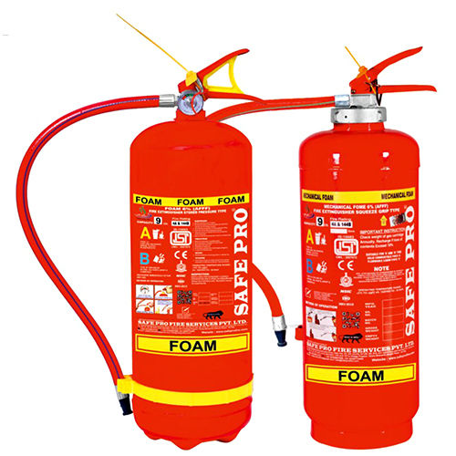 Mild Steel Foam Type Fire Extinguisher