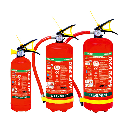 Clean Agent Type Fire Extinguisher