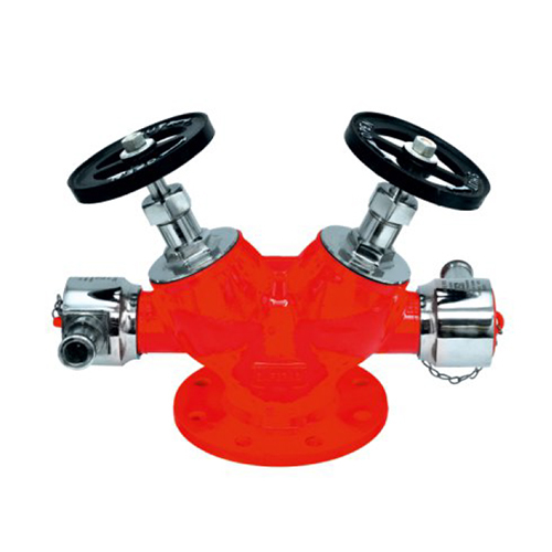 Double Outlet Landing Valve