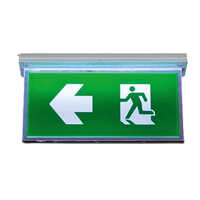 Fire Exit Signage Body Material: Metal