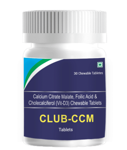 Calcium Carbonate With Foil Acid Chewable Tablet