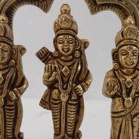 Brass Lord Ram Darbar Family Standing Religious Decor Statue brass idols Brass Statues