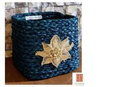 Small Sabai Grass Gift hamper | Handmade Jewellery box 6*6*6 8*8*8 10*10*10 inches