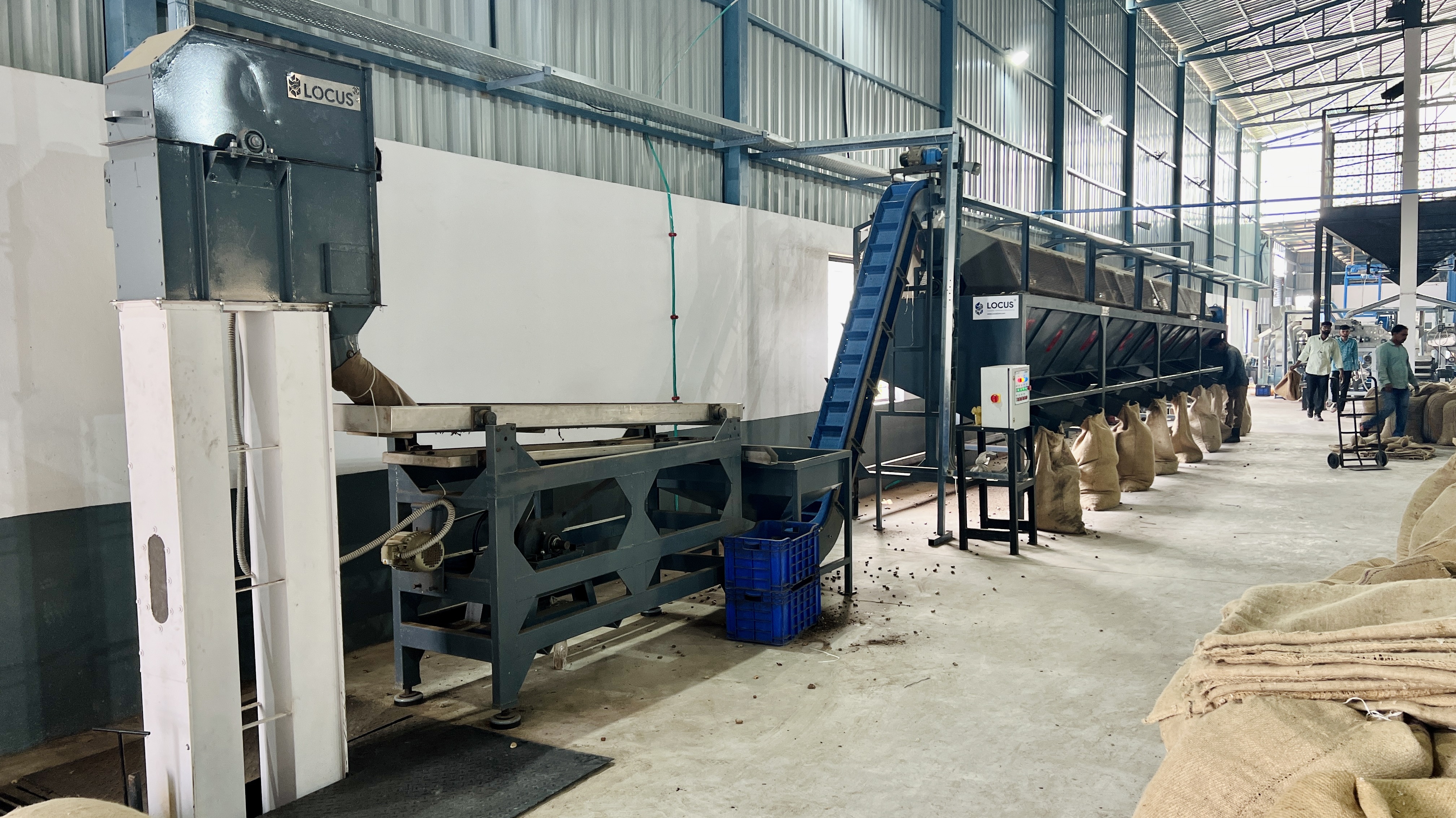 Raw Cashew Size Sorting Machine