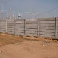 Industrial Cement Compound Wall