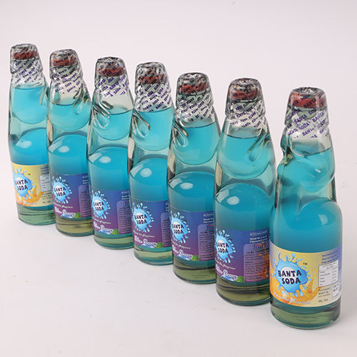 Blueberry Glass Goti Banta Soda Packaging: Bottle