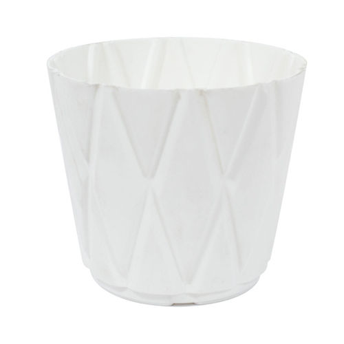 Plastic 4.1 Inch V Solitaire Pot