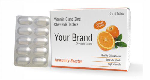 Vitamin C and Zinc  Tablet