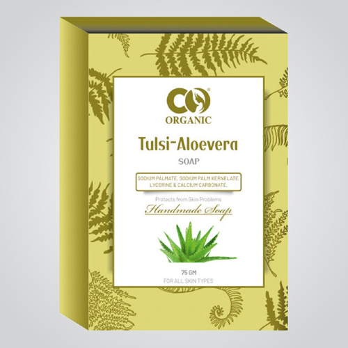 75g Tulsi Aloevera Handmade Soap