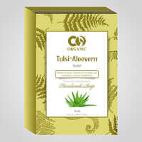 75G Tulsi Aloevera Handmade Soap - Attributes: Waterproof