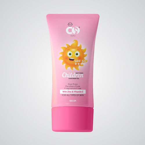 Waterproof 100G Children Matte Sunscreen Gel