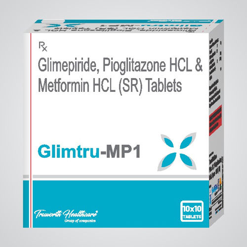 Glimepiride Pioglitazone Hcl And Metformin Hcl Sr Tablets General Medicines