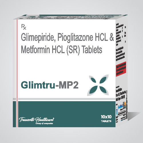 Glimepiride Pioglitazone Hcl And Metformin Hcl Sr Tablets General Medicines